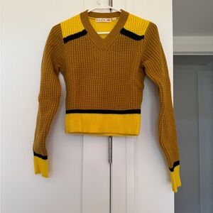 Uniqlo x Marni Yellow and Black Women's Sweater XS